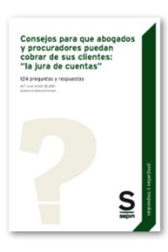 Libro Consejos Para Que Abogados Y Procuradores Puedan Cobrar De Sus ...