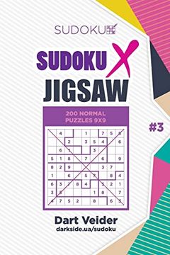portada Sudoku x Jigsaw - 200 Normal Puzzles 9x9 (Volume 3) (in English)