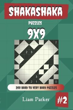 portada Shakashaka Puzzles - 200 Hard to Very Hard Puzzles 9x9 vol.2 (in English)
