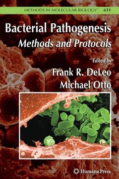 portada bacterial pathogenesis: methods and protocols (en Inglés)