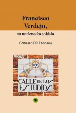 portada Francisco Verdejo, un Mathematico Olvidado (in Spanish)