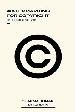 portada Watermarking for Copyright Protection of Software Codes 