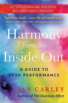 portada Harmony From the Inside Out: A Guide to Peak Performance (en Inglés)