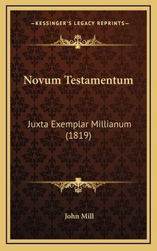 portada Novum Testamentum: Juxta Exemplar Millianum (1819) (in Latin)