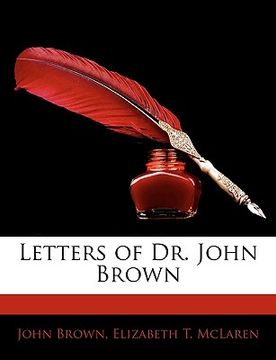 portada letters of dr. john brown (en Inglés)