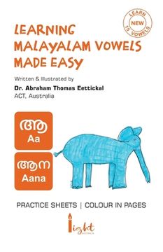 portada Learning Malayalam Vowels Made Easy (en Inglés)