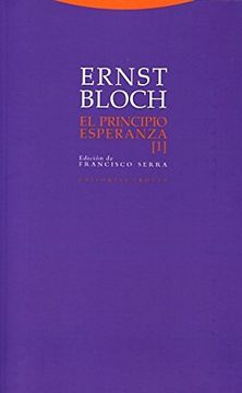 portada El Principio Esperanza i (Estructuras y Procesos. Filosofía) (in Spanish)