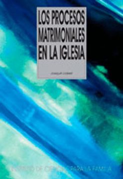 portada Los procesos matrimoniales en la iglesia (Textos ICF) (in Spanish)