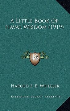 portada a little book of naval wisdom (1919) (en Inglés)