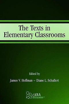 portada the texts in elementary classrooms (en Inglés)