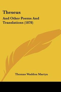 portada theseus: and other poems and translations (1878) (in English)