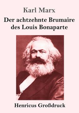 portada Der Achtzehnte Brumaire des Louis Bonaparte (Großdruck) 