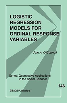 portada Logistic Regression Models for Ordinal Response Variables: 146 (Quantitative Applications in the Social Sciences) (en Inglés)