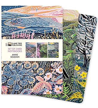 portada Annie Soudain set of 3 Midi Notebooks (Midi Notebook Collections) (en Inglés)
