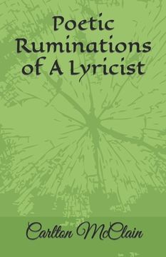portada Poetic Ruminations of A Lyricist (in English)