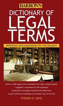 portada Dictionary of Legal Terms: Definitions and Explanations for Non-Lawyers
