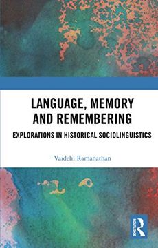 portada Language, Memory and Remembering (en Inglés)