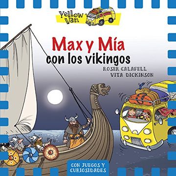 portada Yellow van 9. Max y mía con los Vikingos (in Spanish)