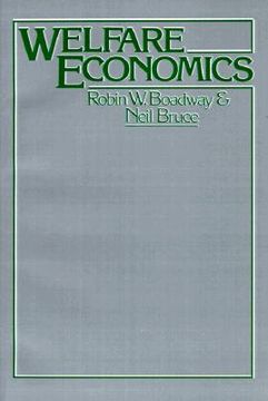 portada welfare economics (en Inglés)