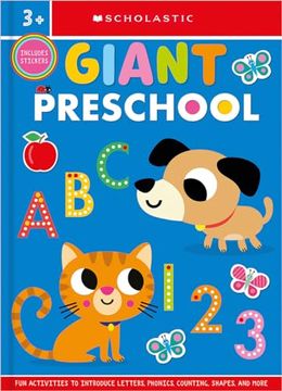 portada Giant Preschool Workbook: Scholastic Early Learners (Workbook) (en Inglés)