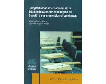 portada Competitividad Internacional  de Educación Superior en la Región de Bogotá y sus Municipios Circundantes