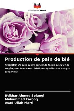 portada Production de pain de blé (en Francés)