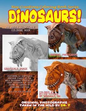 portada New Creations Coloring Book Series: Dinosaurs!