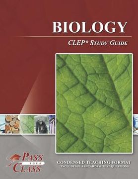 portada Biology CLEP Test Study Guide (en Inglés)