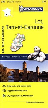 portada Mapa Local Lot, Tarn-Et-Garonne (Mapas Local Michelin)