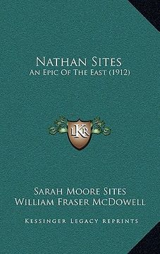 portada nathan sites: an epic of the east (1912) (in English)