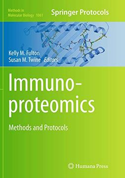 portada Immunoproteomics: Methods and Protocols (Methods in Molecular Biology, 1061) (en Inglés)