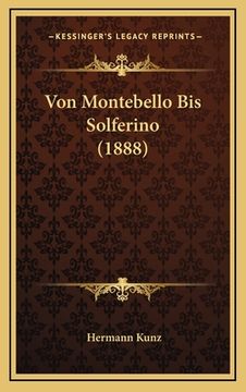 portada Von Montebello Bis Solferino (1888) (in German)