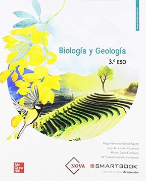 portada Biologia y Geologia 3 eso Nova Incluye Codigo Smartbook