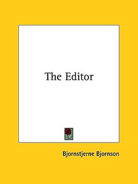 portada the editor (en Inglés)