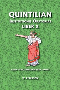 portada Quintilian: Institutionis Oratoriae Liber x