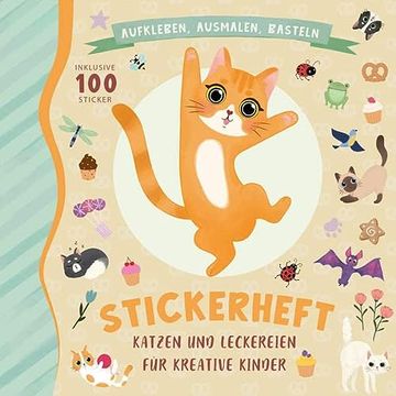 portada Stickerheft Katze Schlecki (en Alemán)