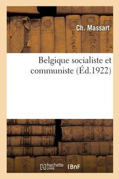 portada Belgique Socialiste Et Communiste (en Francés)