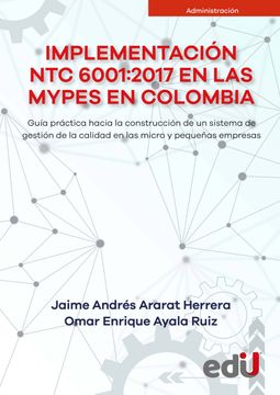portada Implementación ntc 6001:2017 en las mypes en colombia