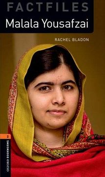 portada Oxford Bookworms Library Factfiles: Level 2: Malala Yousafzai: Graded Readers for Secondary and Adult Learners (in English)