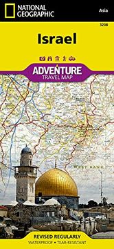 portada Israel: Travel Maps International Adventure map (en Inglés)