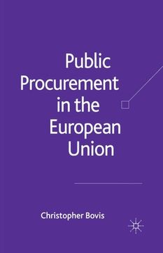 portada Public Procurement in the European Union (in English)