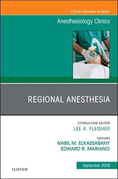 portada Regional Anesthesia, an Issue of Anesthesiology Clinics, 1e (The Clinics: Internal Medicine) (en Inglés)