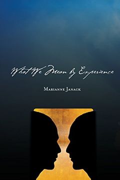 portada What we Mean by Experience (in English)
