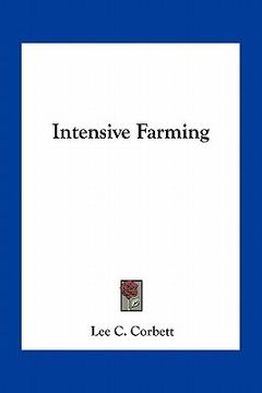 portada intensive farming (en Inglés)