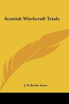 portada scottish witchcraft trials (en Inglés)