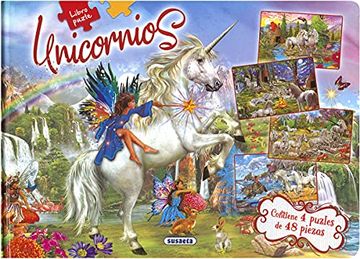 portada Unicornios (Libro Puzle 48 Piezas)