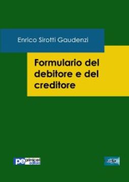 portada Formulario del Debitore e del Creditore (in Italian)