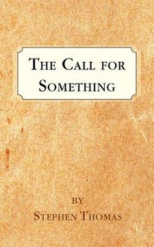 portada the call for something (in English)