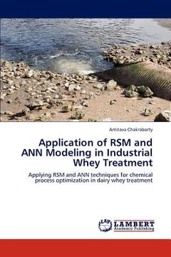 portada application of rsm and ann modeling in industrial whey treatment (in English)