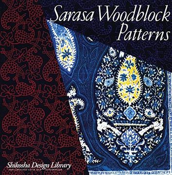 portada Sarasa Woodblock Patterns (Shikosha Design Library) (en Inglés)